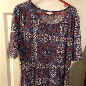 LulaRoe Ana dress. New With Tags Multicolor Sz 3x
